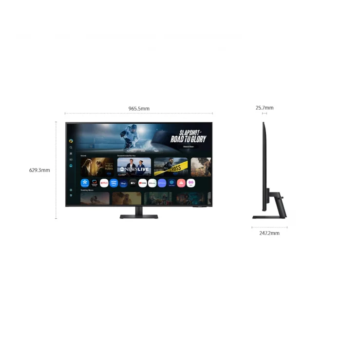 Samsung M7 LS43FM700UUXUF 43 4 ms 4K 60 Hz Monitör