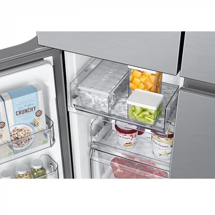 Samsung RF65DG90BESL 650 Litre Inoks Gardırop Tipi Buzdolabı