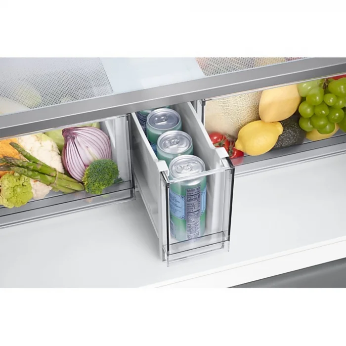 Samsung RF65DG90BESL 650 Litre Inoks Gardırop Tipi Buzdolabı