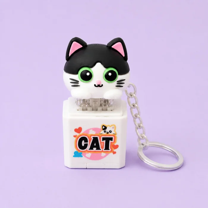 Click Clack Zoo Cat Kedi Sesli Anahtarlık