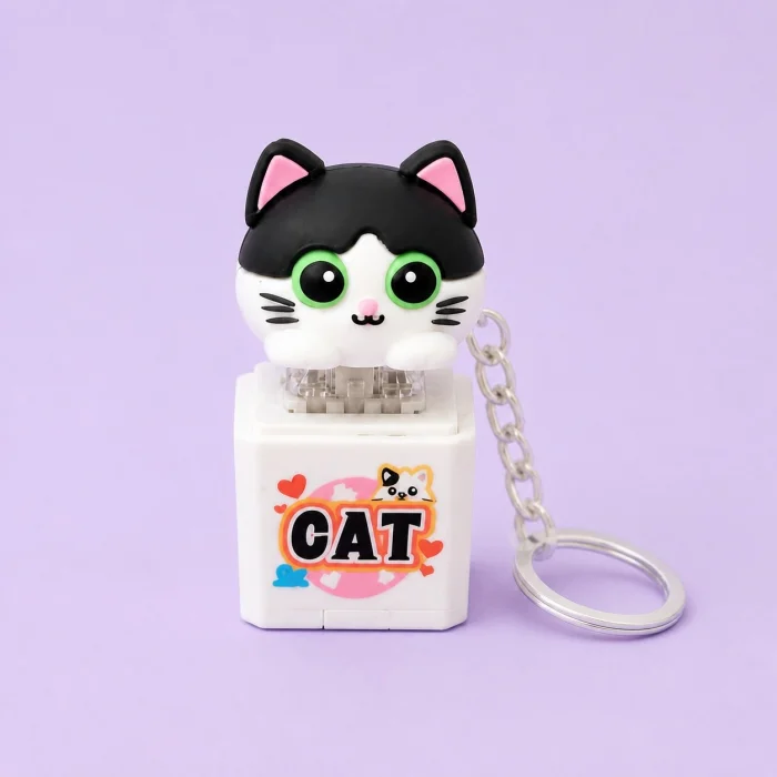 Click Clack Zoo Cat Kedi Sesli Anahtarlık