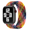 Piili Apple Watch Hasır Band Kamuflaj 42/44/45 mm Kırmızı