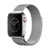 Piili Apple Watch Manyetik Metal Örgülü 38/40/41 mm Kayış Gümüş