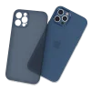 Piili iPhone 13 Pro Max 0,3mm Ultra İnce Silikon Kılıf Mavi
