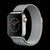 Piili Apple Watch Manyetik Metal Örgülü 38/40/41 mm Kayış Gümüş