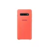 Samsung Galaxy S10 Silikon Kılıf - Orijinal Silicone Cover Pembe (EF-PG973)
