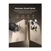 Crocus Aluminum Fit iPhone 16 Pro / 16 Pro Max Kamera Lens Koruyucu Titanyum Gri