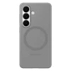 Galaxy S26 Gri Silikon Magnet Kılıf