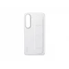Samsung Galaxy S25+ Standlı Kordonlu Kılıf Beyaz