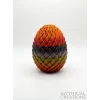 SerinAl Büyük Boy Dragon Yumurtası Fidget Oyuncak | 3D Baskı Ejderha Yumurtası
