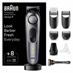 Braun Series 7 BT7420 Sakal ve Saç Kesme Makinesi Siyah