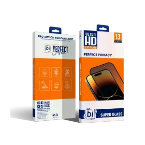 Binano 2,5D Privacy Super Glass iPhone 13/13 Pro/14/16E Ekran Koruyucu