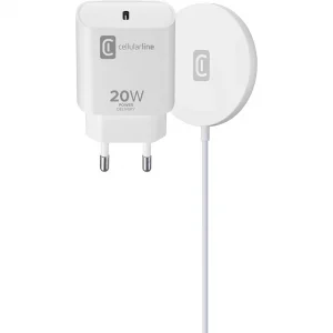 Cellularline iPhone Magsafe Kablosuz Şarj Standı
