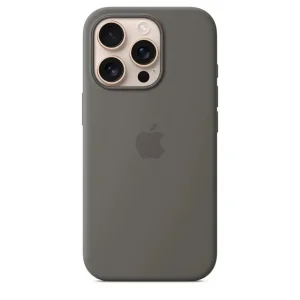 Bix iPhone 16 Pro MagSafe Özellikli Silikon Kılıf Gri