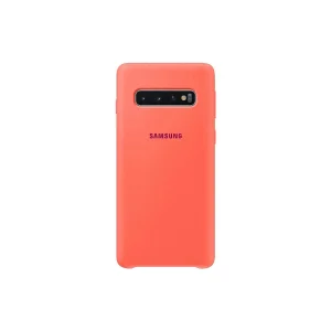 Samsung Galaxy S10 Silikon Kılıf - Orijinal Silicone Cover Pembe (EF-PG973)