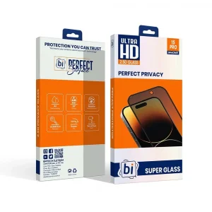 BİNANO PRIVACY IPHONE 15 PRO EKRAN KORUYUCU SIYA