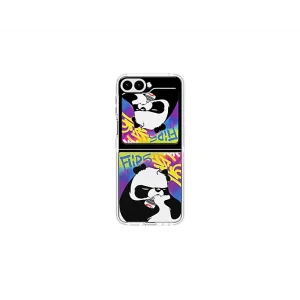 Samsung Galaxy Z Flip 5 Flipsuit Kılıf Angry Panda