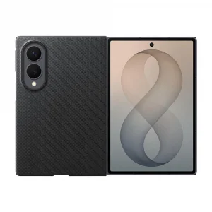 SAMSUNG GALAXY Z FOLD8 KARBON MAGNET KILIF SİYAH