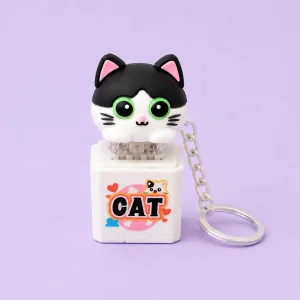Click Clack Zoo Cat Kedi Sesli Anahtarlık