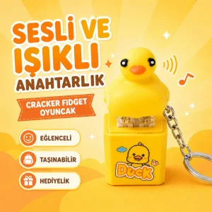 Click Clack Zoo Duck Ördek Sesli Anahtarlık