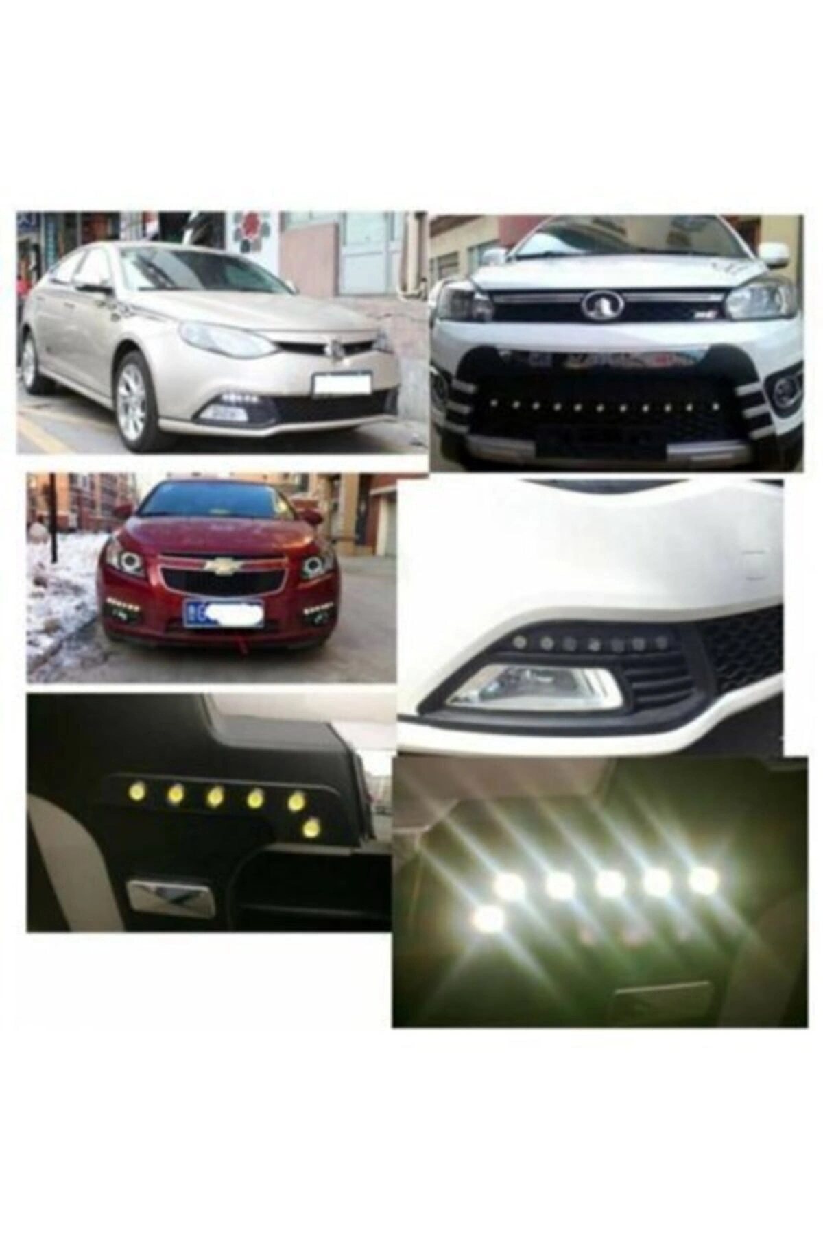Ayna Altı Led Kartal Göz Led 2li Kırmızı Renk 1.kalite Tüm Araçlara Uyumlu