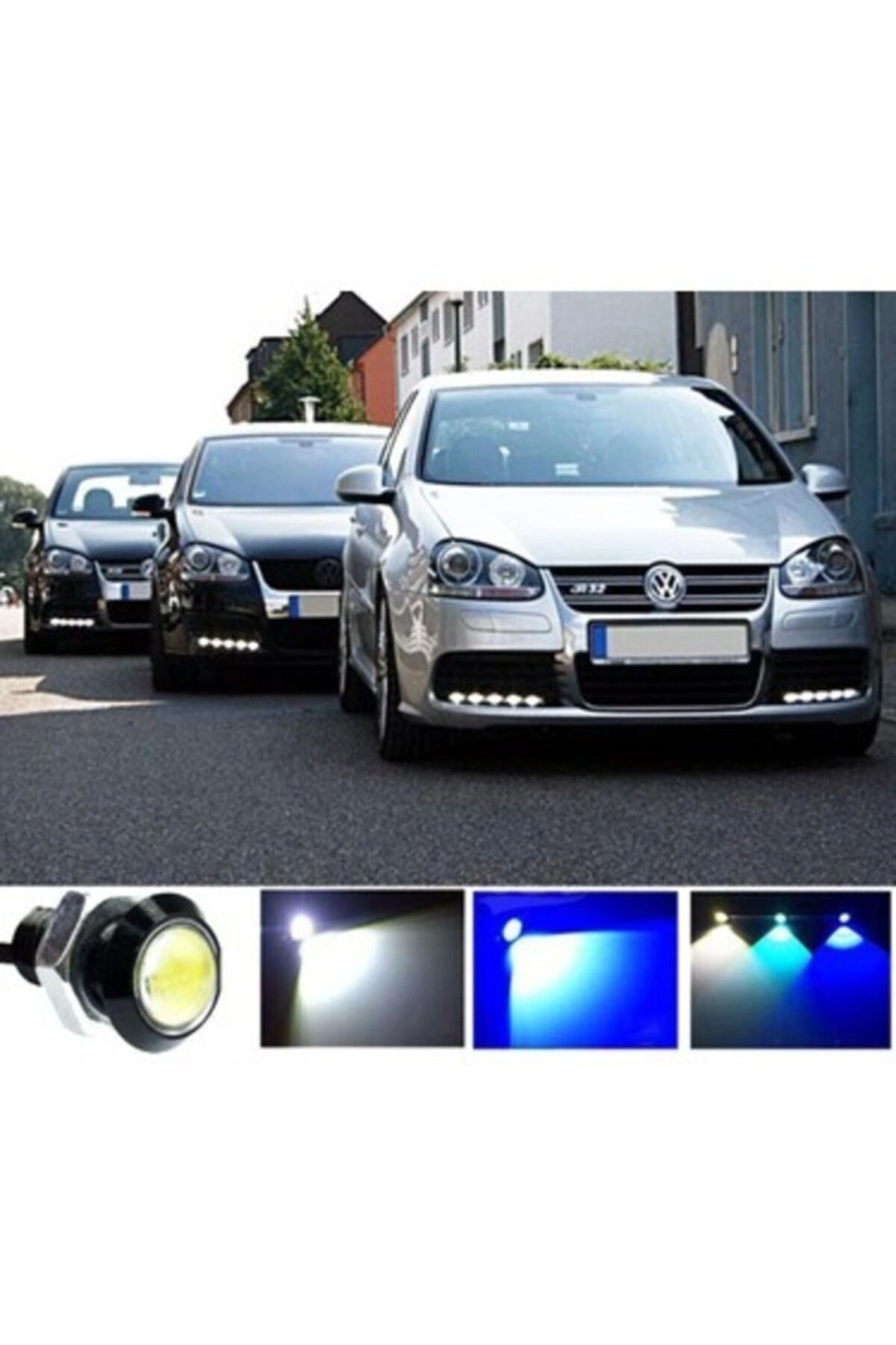 Ayna Altı Led Kartal Göz Led 2li Kırmızı Renk 1.kalite Tüm Araçlara Uyumlu