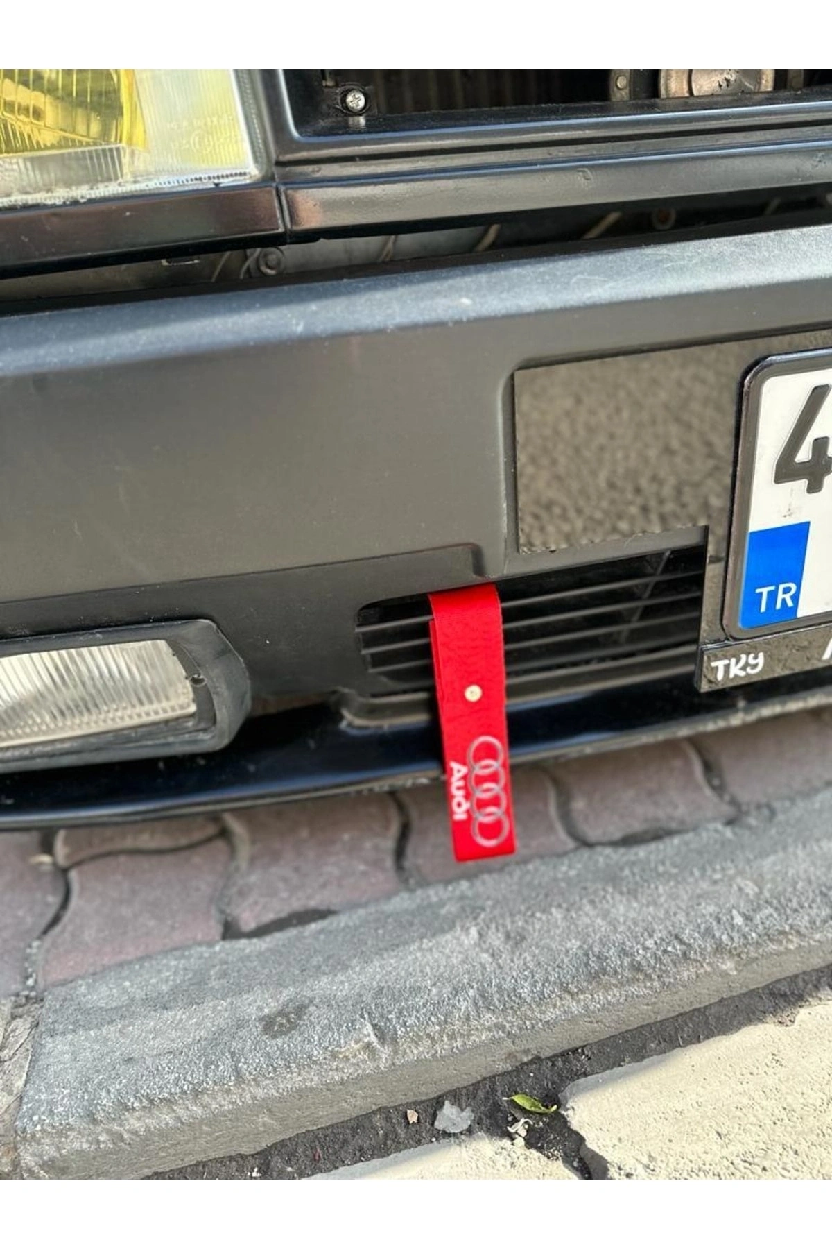 Tampon Dili & Çeki Ipi Audi Kırmızı