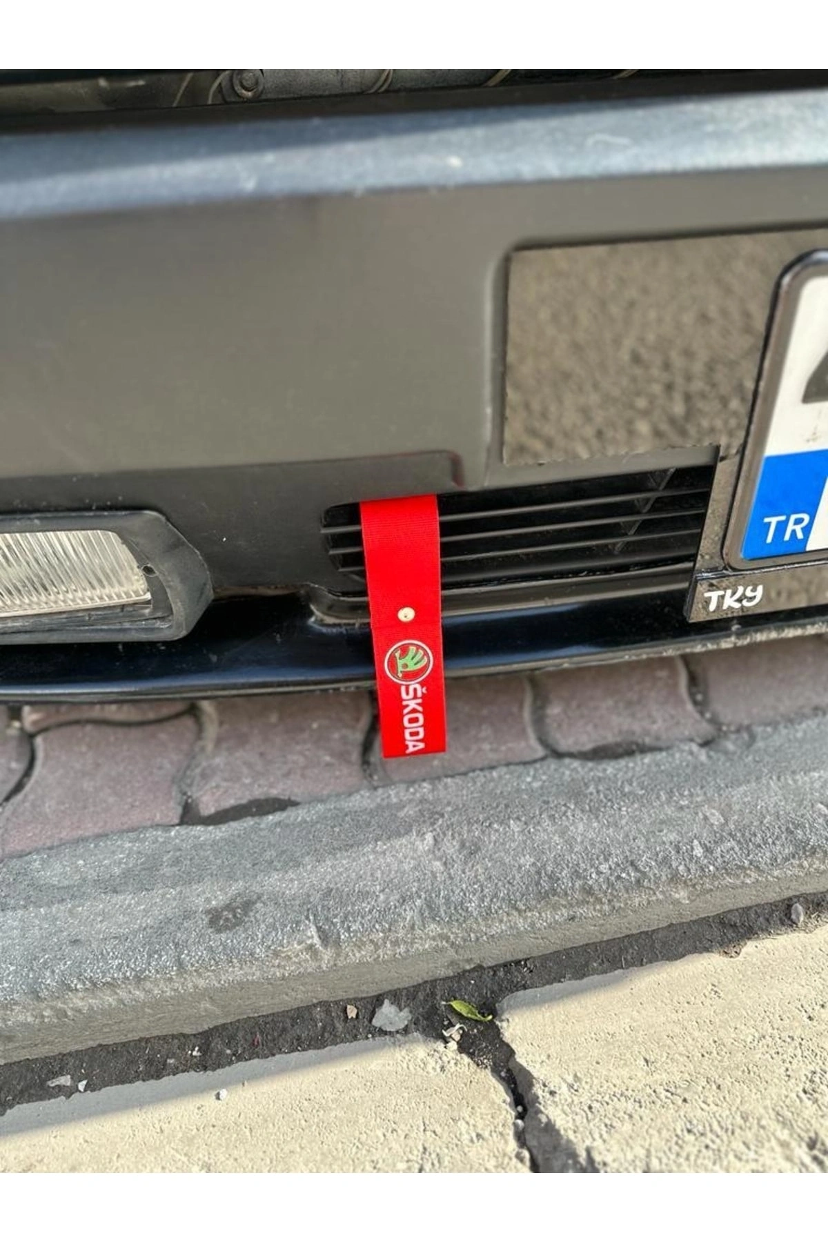 Tampon Dili & Çeki Ipi Skoda Kırmızı