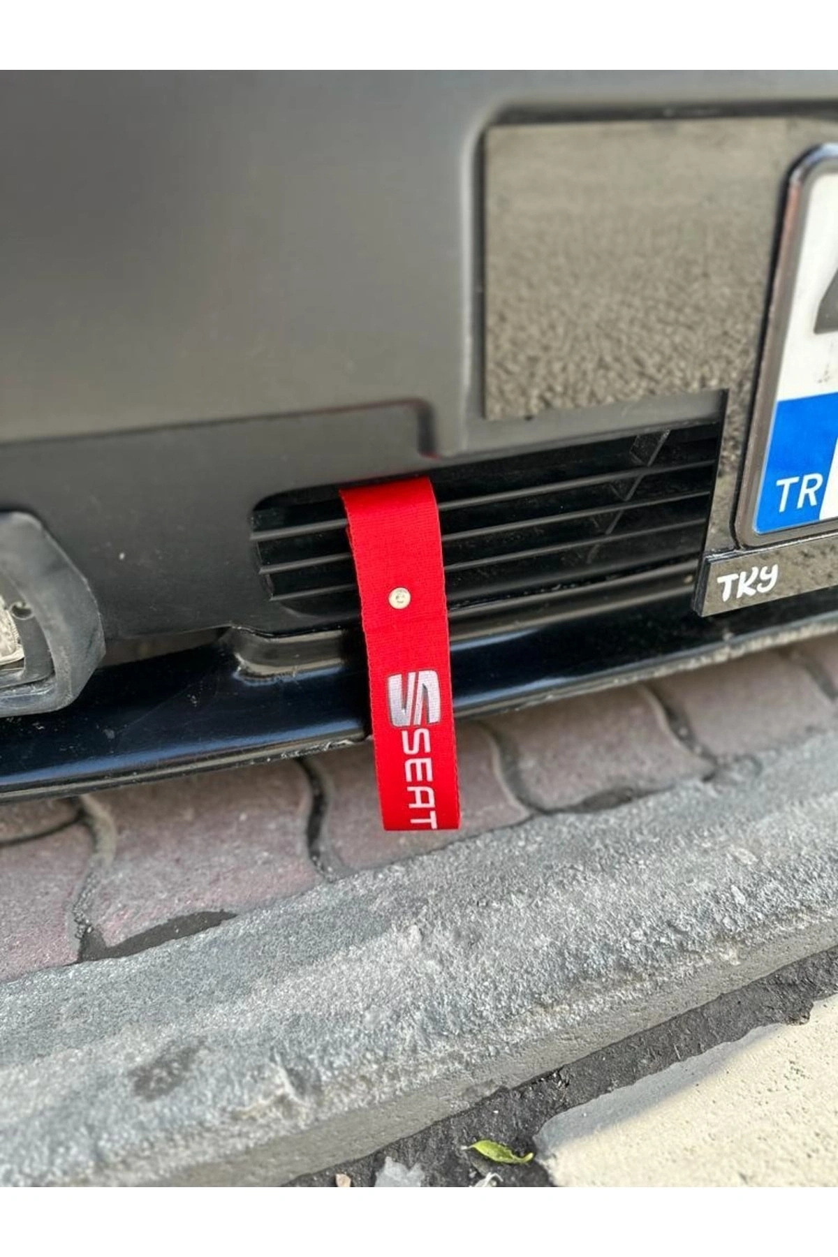 Tampon Dili & Çeki Ipi Seat Kırmızı