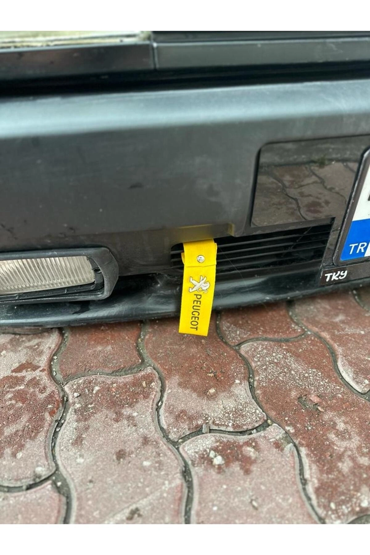 Tampon Dili & Çeki İpi Peugeot Sarı
