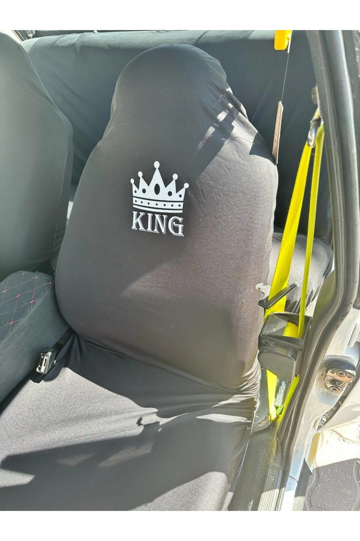 King Oto Servis Kılıfı Siyah