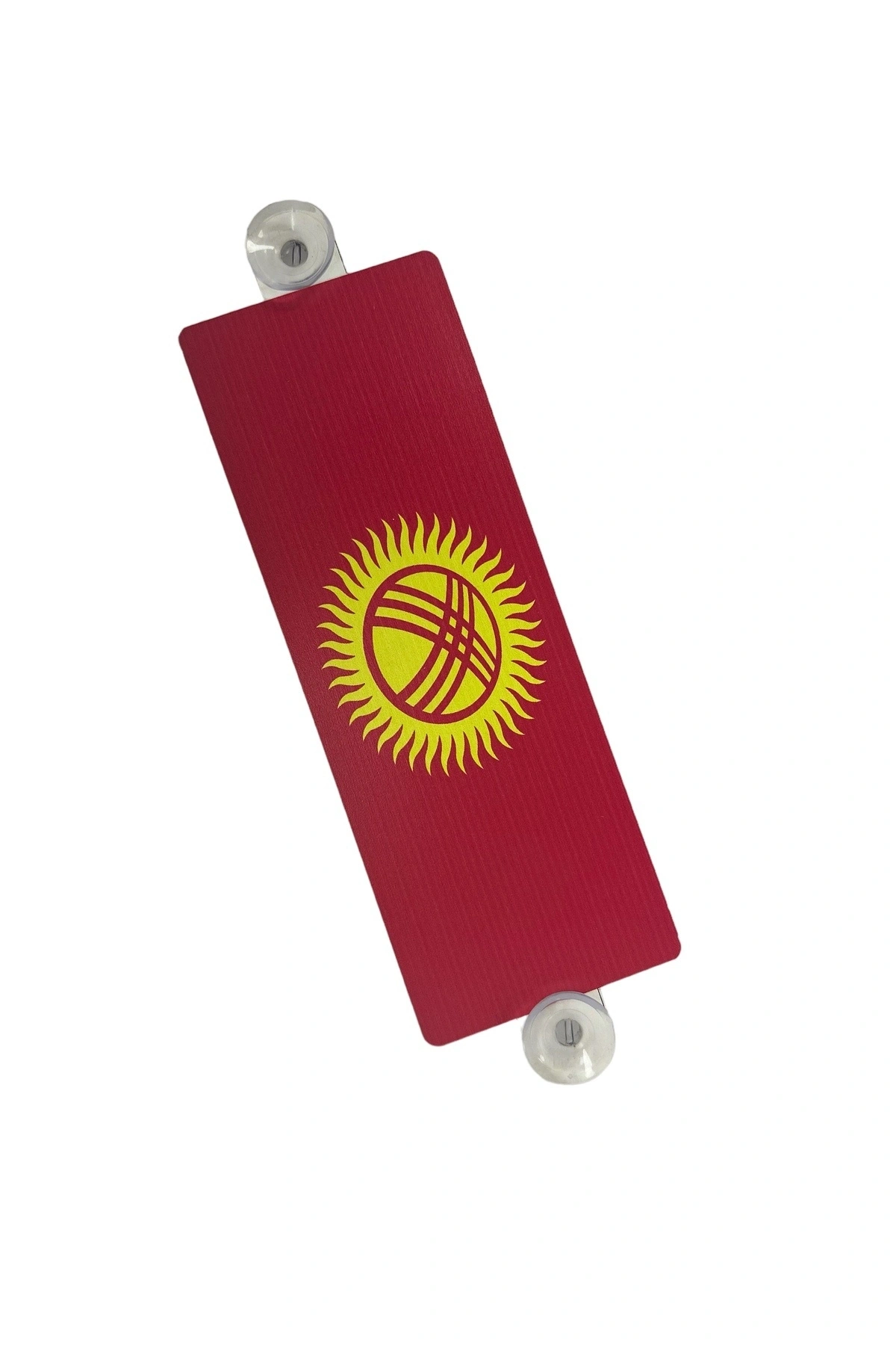 Kırgızıstan Tır Kamyon Ön Cam Süsü Bayrak Mdf