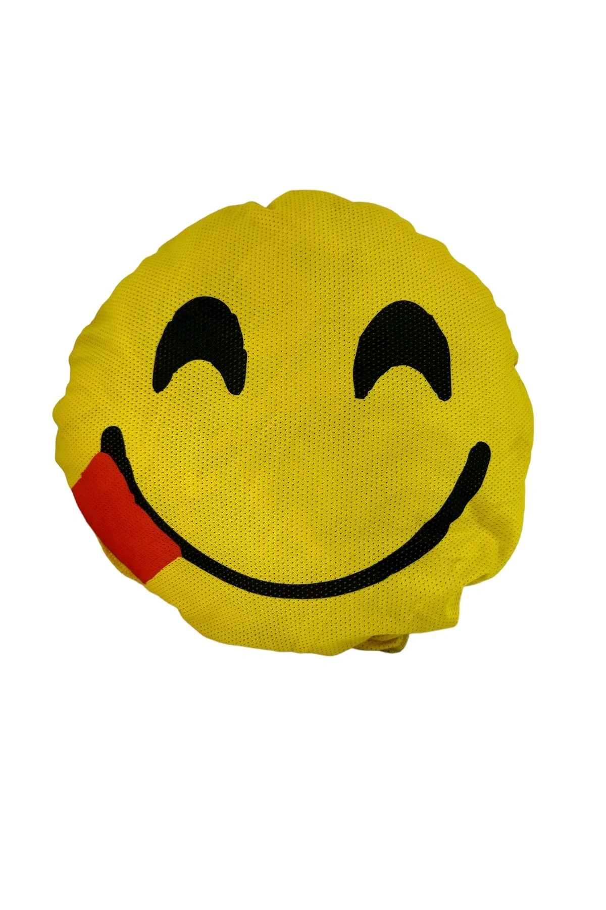 Emoji Oto Boyun Yastığı Gülen Yüz Sarı