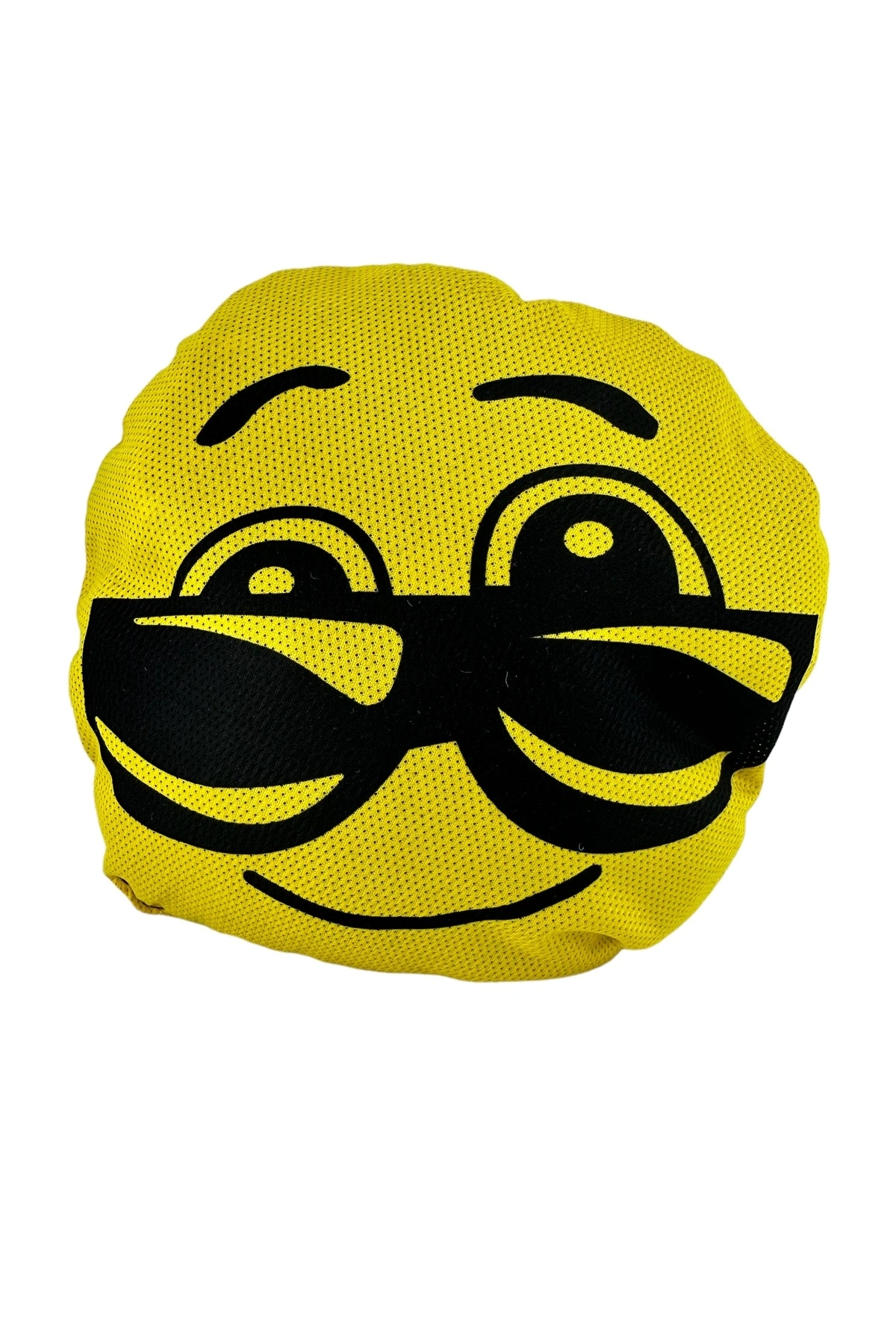 Emoji Oto Boyun Yastığı Gözlük Dört Sarı