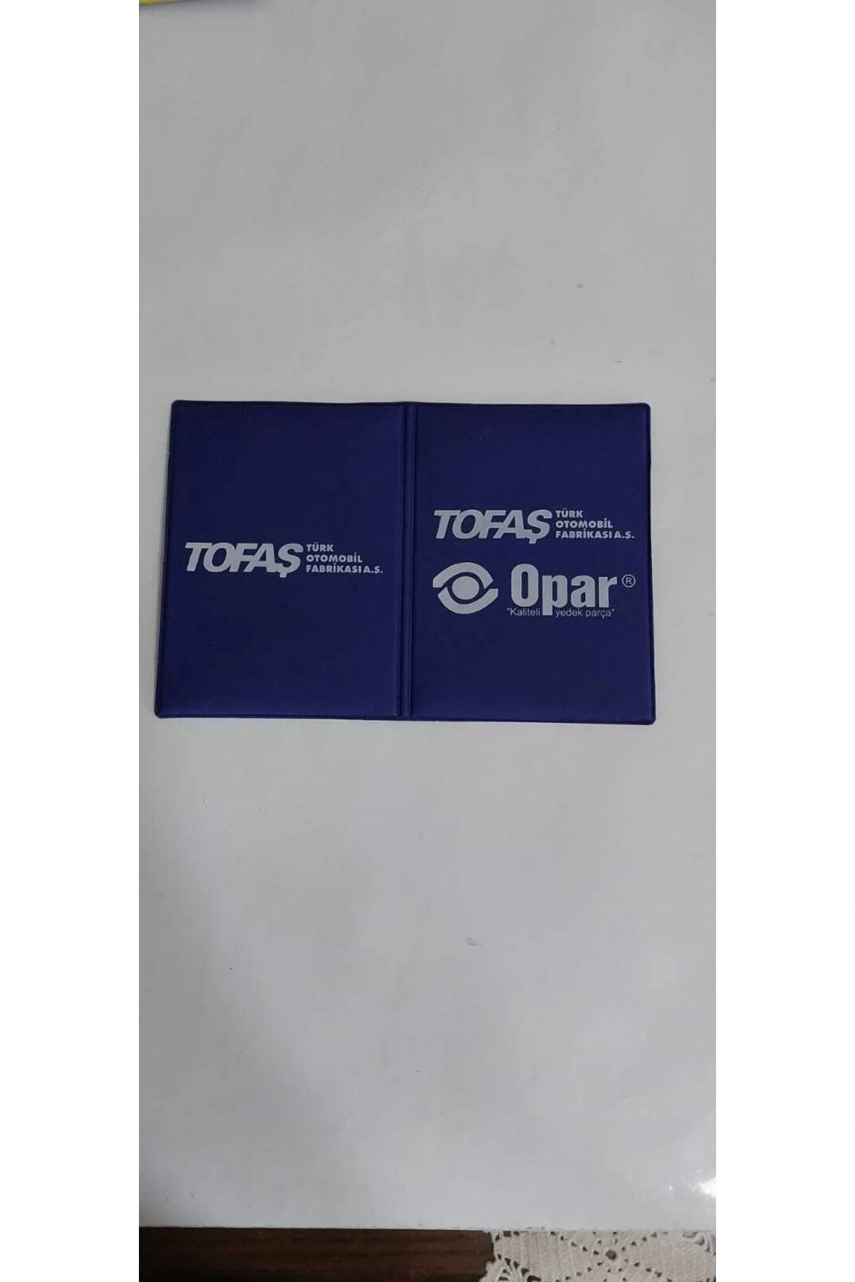 Tofaş Opar Mavi Renk Ruhsat Kabı