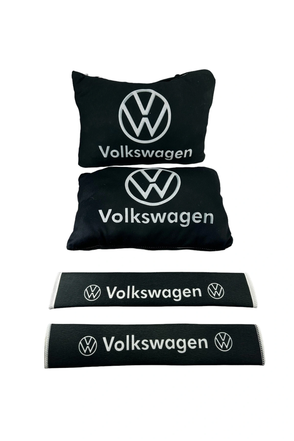 Volkswagen Boyun Yastığı Emniyet Kemer Pedi Siyah