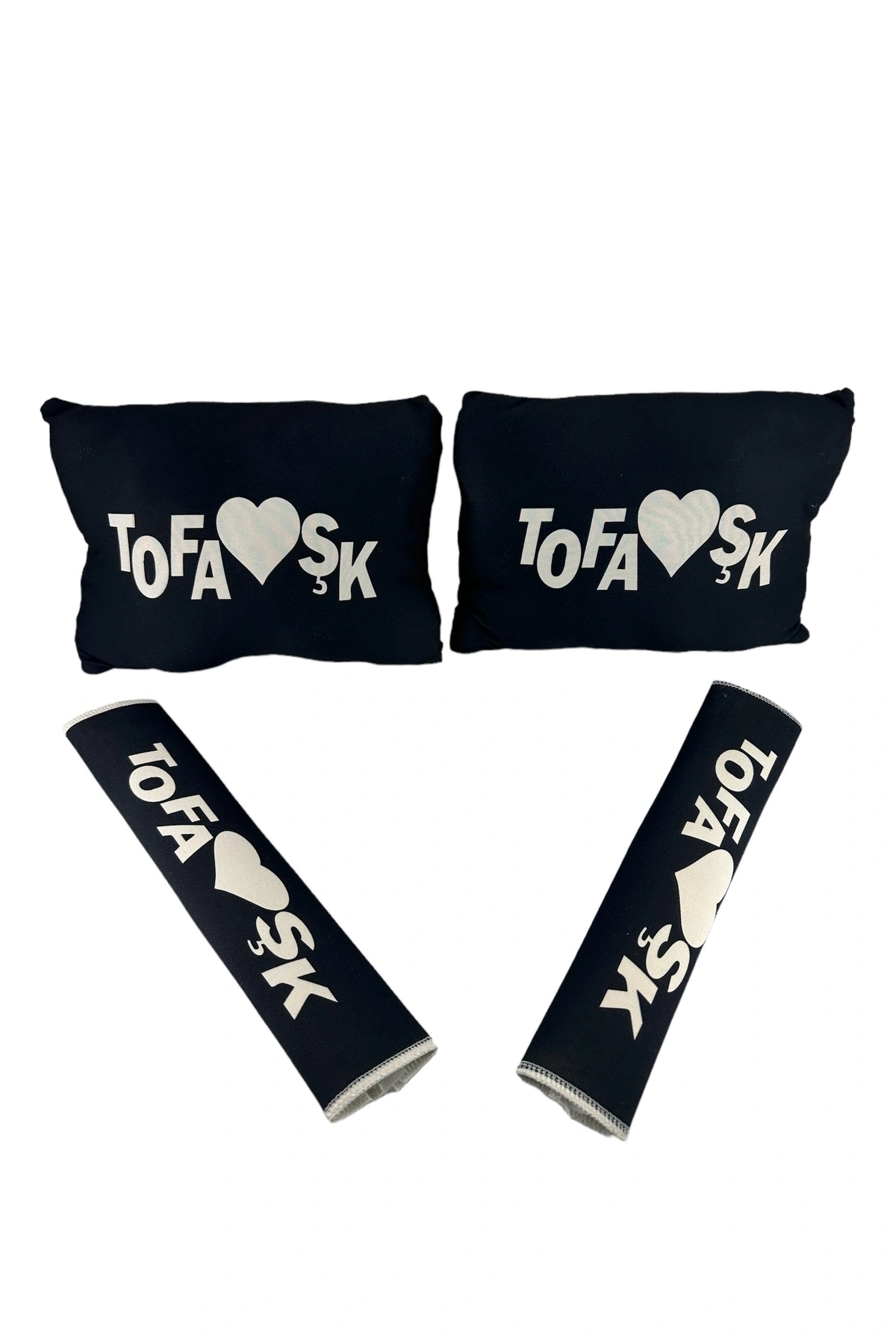 Tofaş Boyun Yastığı Emniyet Kemer Pedi Siyah Tofaşk
