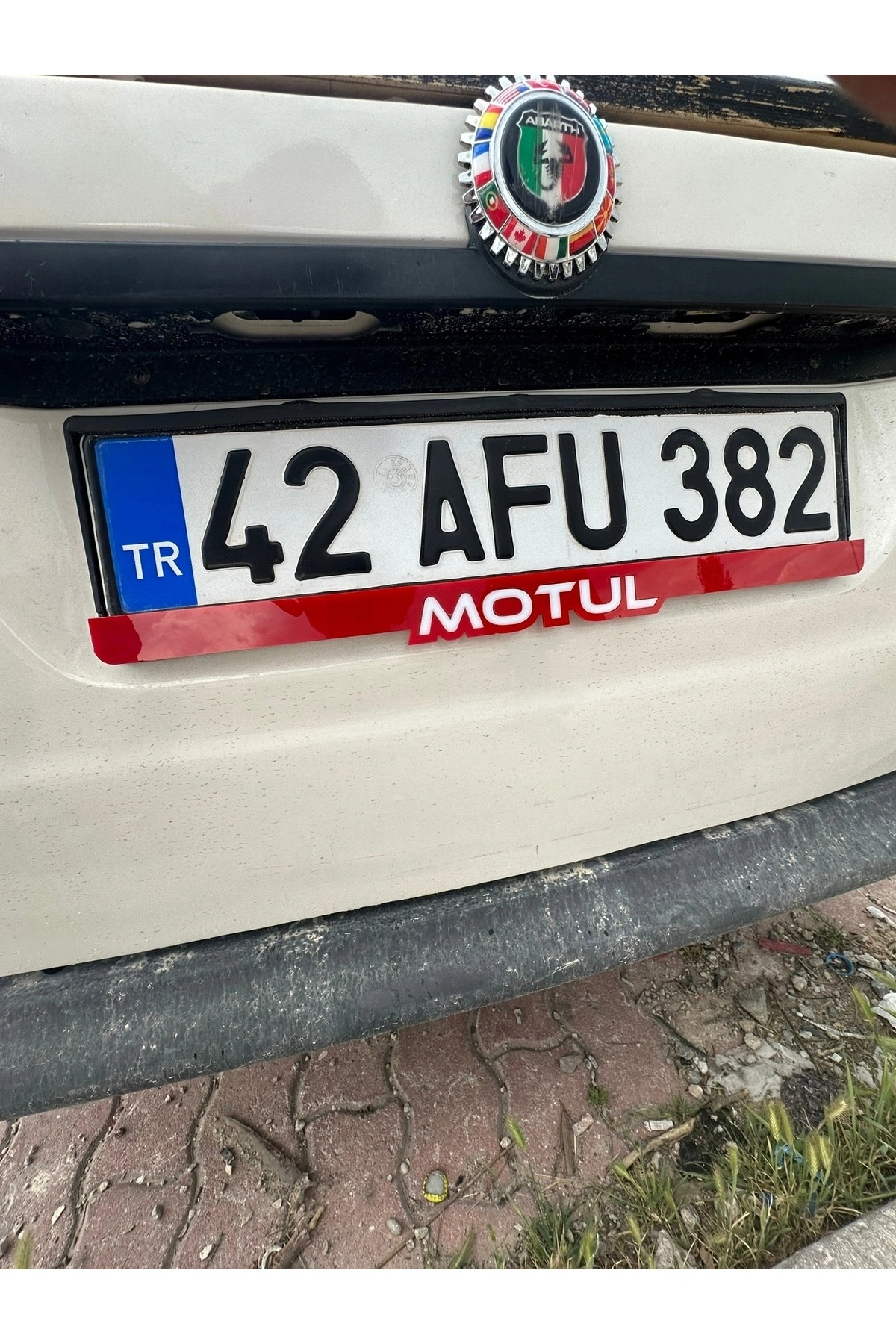 Motul Plakalık Orijinal Kişiye Özel Tasarım