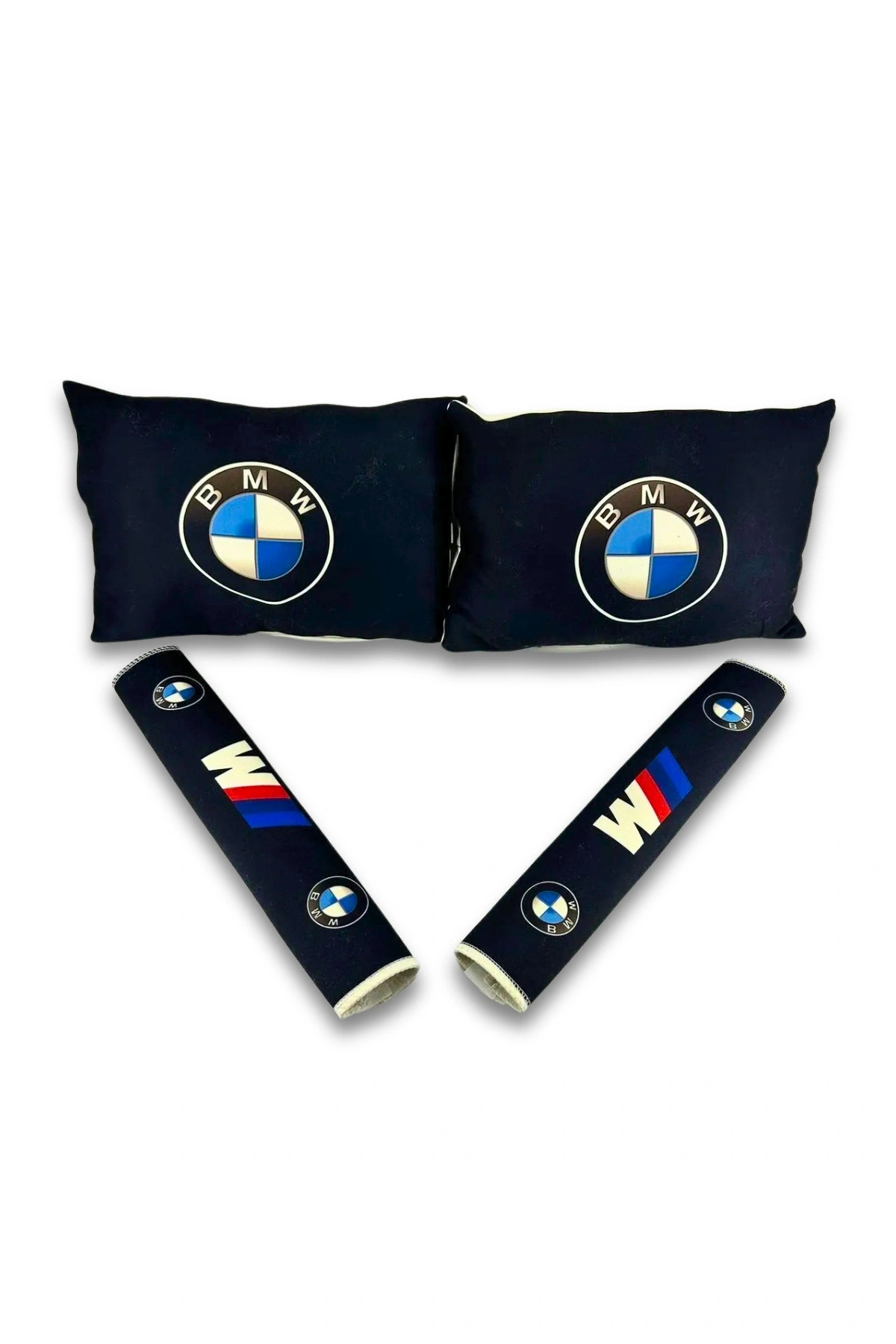 Bmw Boyun Yastığı Emniyet Kemer Pedi Siyah