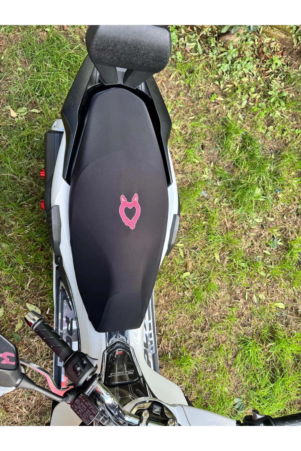 Motosiklet Sele Koltuk Kılıfı 50 cc 150 cc uyumlu