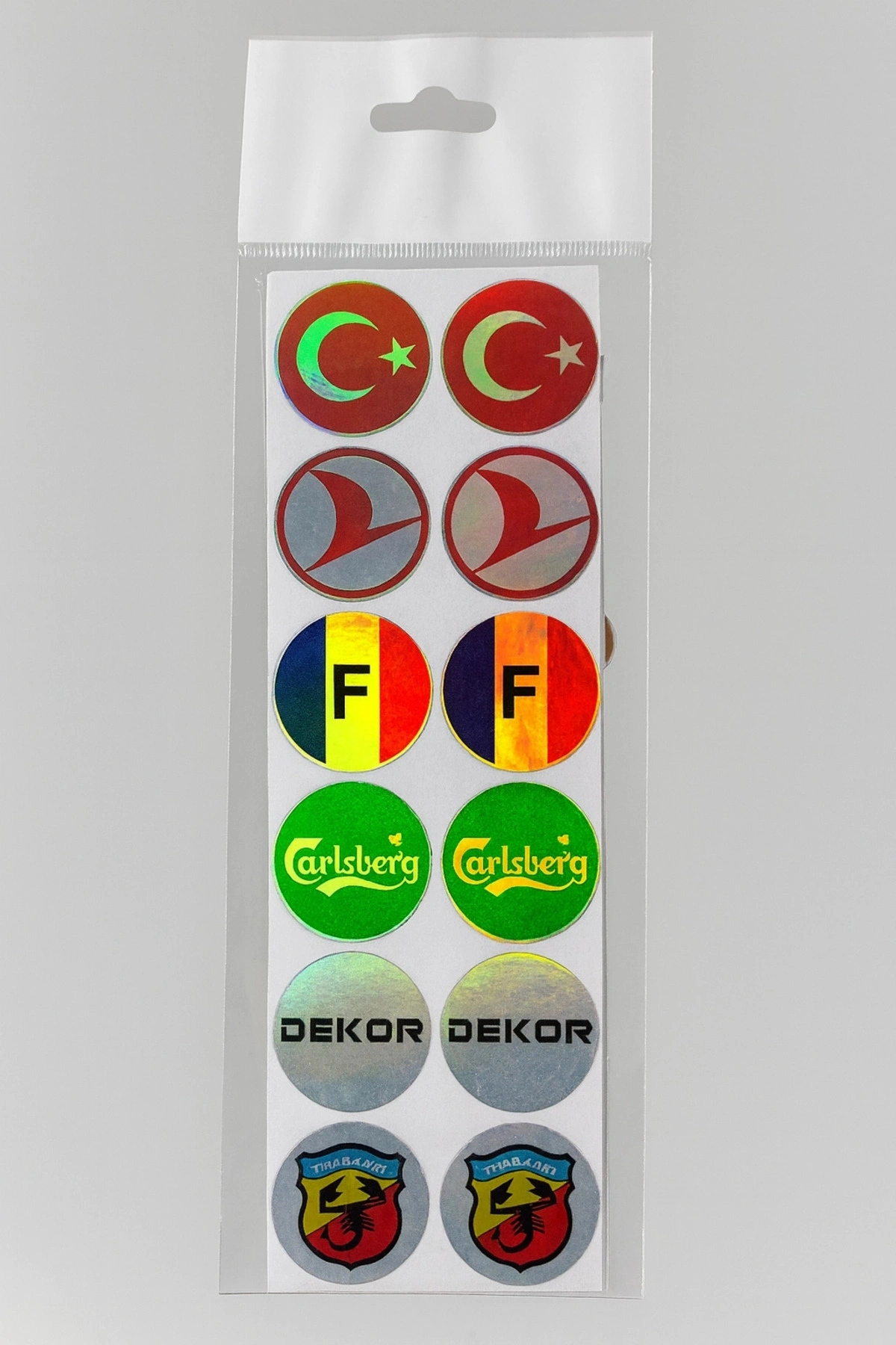 Plaka Hologramlı Sticker Etiket Pulu Motosiklet Etiketi Suya Güneşe Dayanaklı