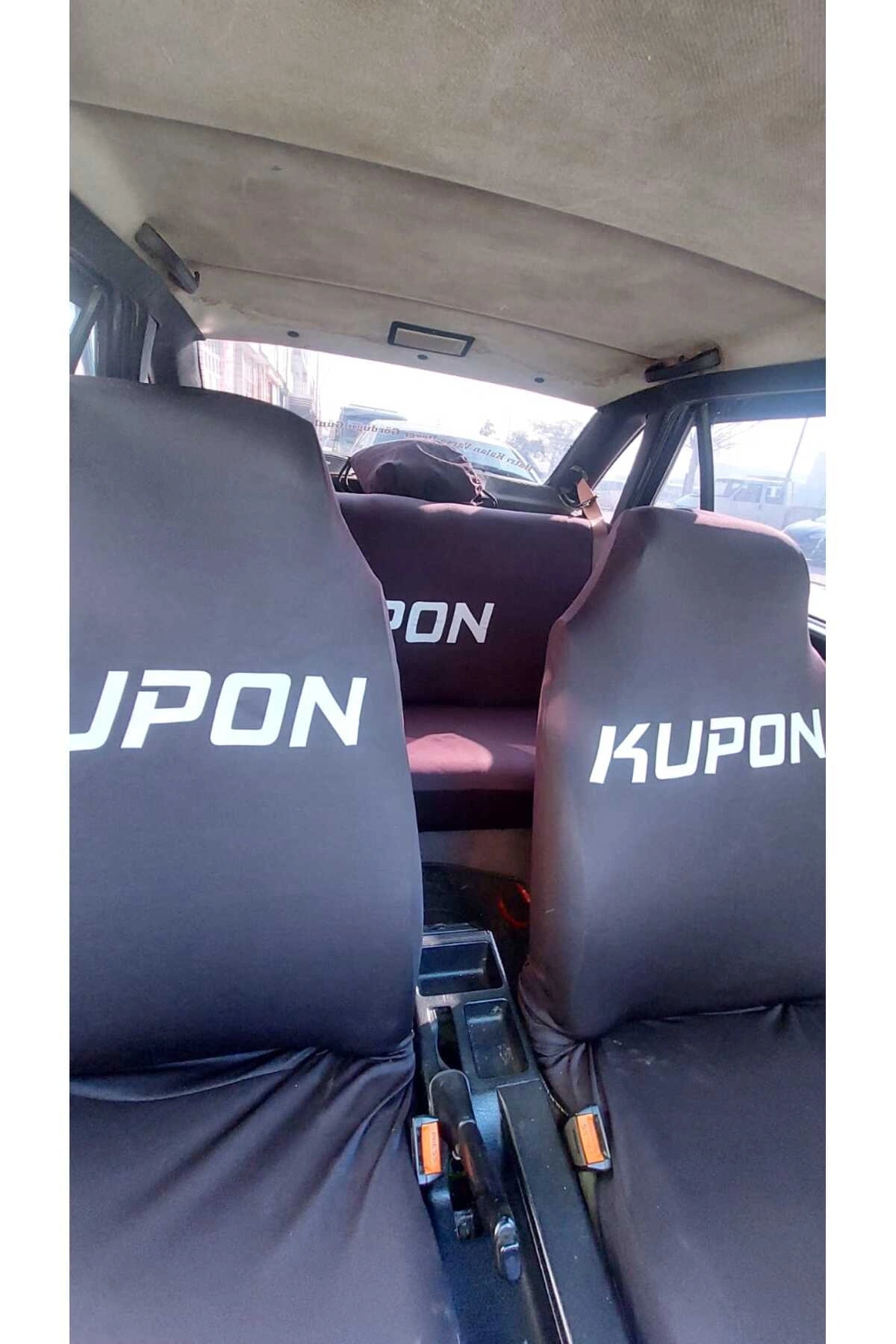 Kupon Baskılı Oto Servis Kılıfı