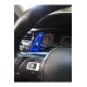 Universal F1 Kulakçık Paddle Shift Mavi Ultra Parlak