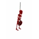 Iskelet (15 CM) Subwooferlı Kırmızı