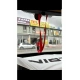 Ferrari Dikiz Ayna Süsü Kırmızı (Ayna İpi/Askısı)