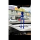 Mavi İskelet Dikiz Ayna Süsü 18 Cm Büyük