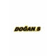 Doğan S Marka Arka Amblem Siyah