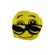 Emoji Oto Boyun Yastığı Gözlük Dört Sarı