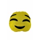 Emoji Oto Boyun Yastığı Gülen Altı Sarı
