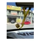 Renault Oto Konfor Seti Sarı Yastık Kemer (Boyun Yastığı, Kemer Pedi, ayna ipi, cam süsü 6 parça)